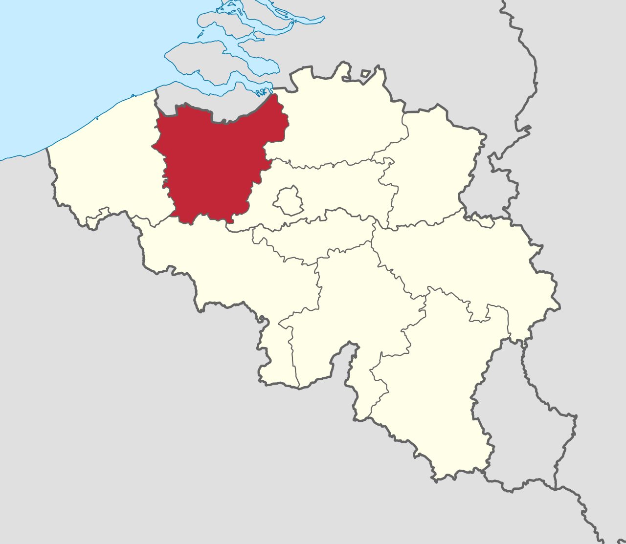 History - East Flanders