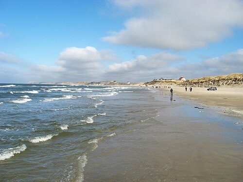 The beach at Løkken