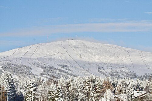 Ylläs ski resort in Finnish Lapland