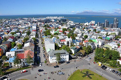 A panoramic view of Reykjavik's charm