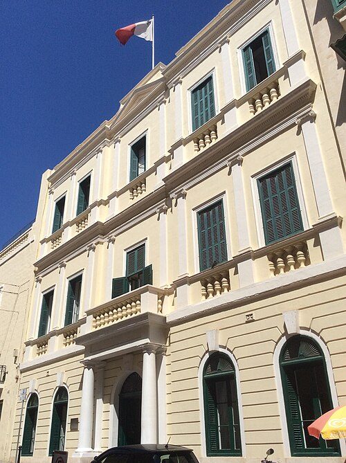 Ministry for Tourism building in Valletta