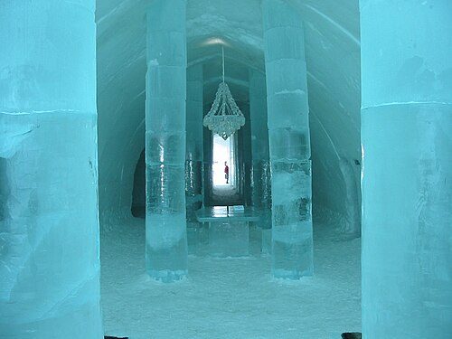 The Ice Hotel in Jukkasjärvi
