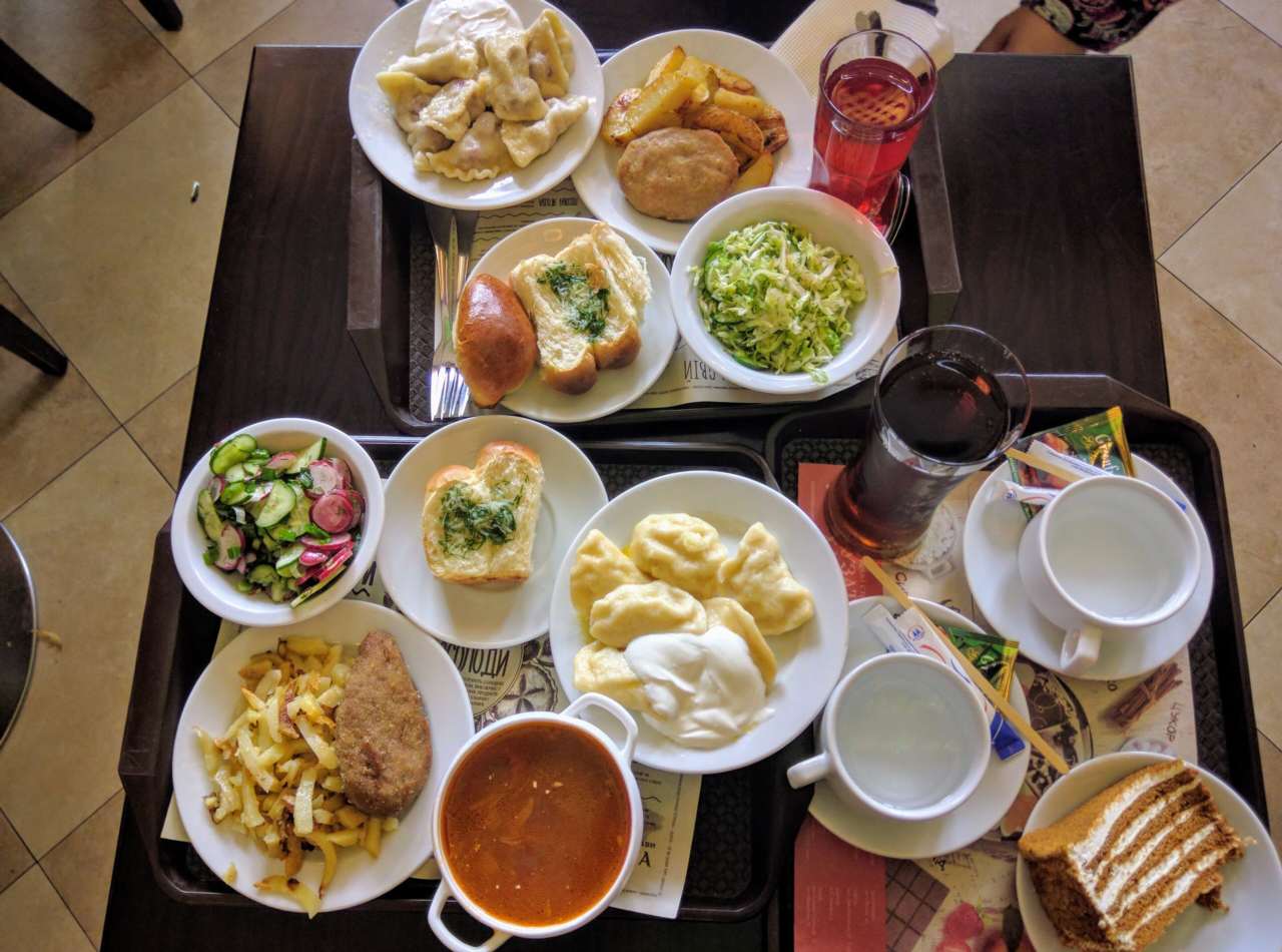Local food and drinks - Dnipro