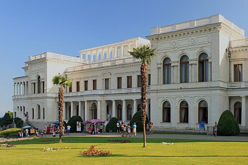 Livadia Palace in Yalta (Crimean Southern Coast)