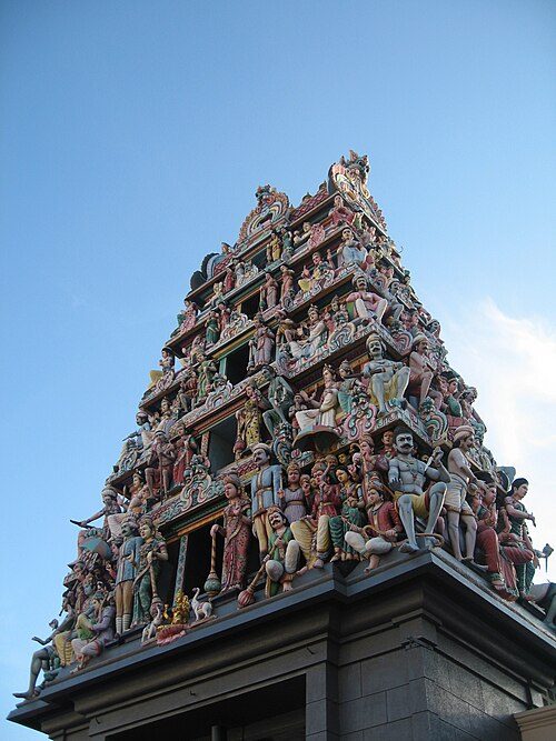 Sri Mariamman Temple, is Singapore's oldest Hindu temple located in Chinatown, Singapore