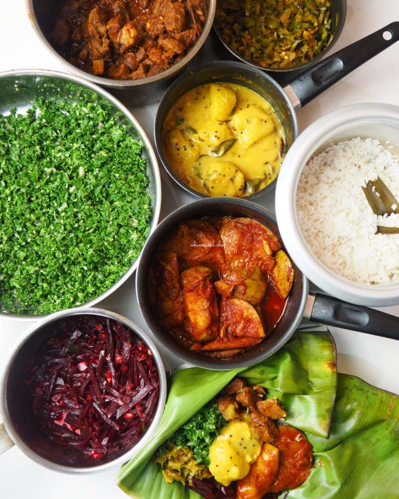 Local food and drinks - Sri Lanka