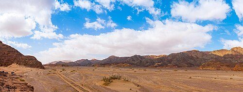Breathtaking views of Dahab's coastline