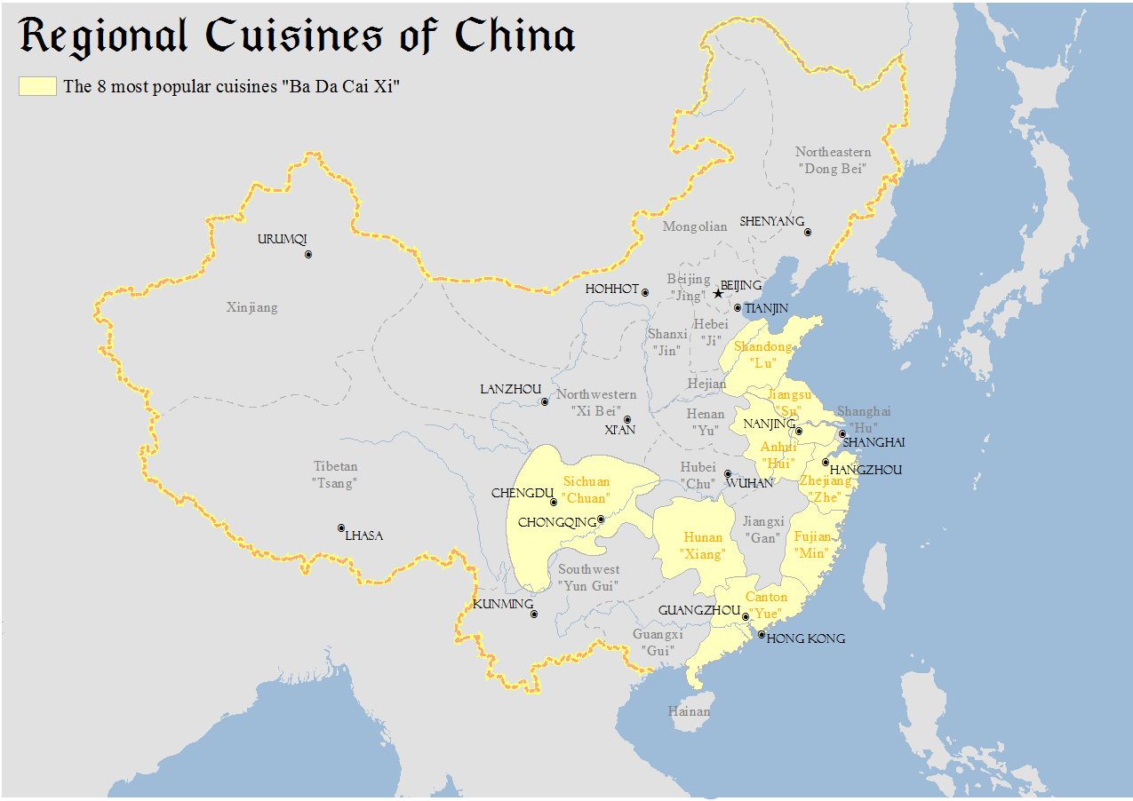 Local food and drinks - Jiangsu