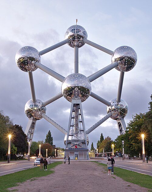 A futuristic icon with a historical twist