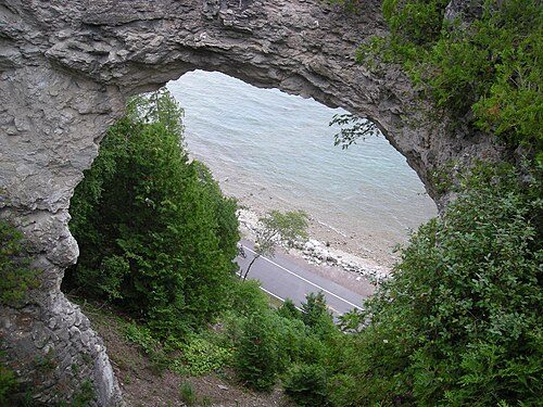 Breathtaking views from Arch Rock