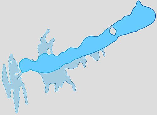 Map of Balaton in ancient times