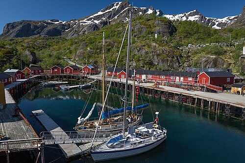 Nusfjord in Lofoten, Norway