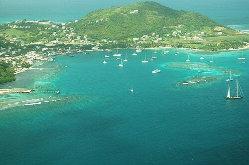 A bird's eye view of paradise