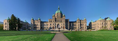 Historic architecture by the waterfront