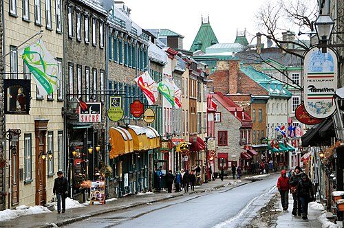 Stroll the charming Rue St. Louis