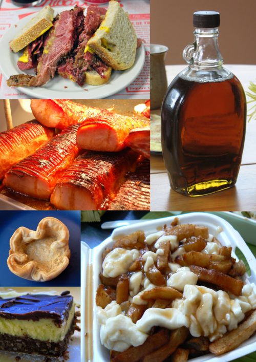 Local food and drinks - Canada