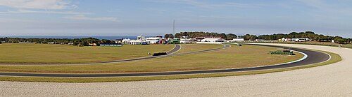 Overview of the Phillip Island Grand Prix Circuit