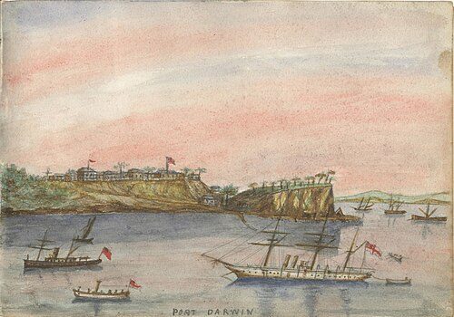 Port Darwin, 1886