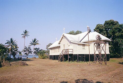Nguiu Catholic church in 2005