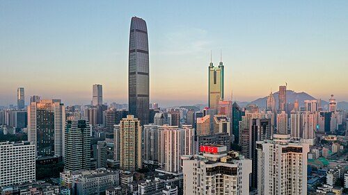 A skyline that defines modernity