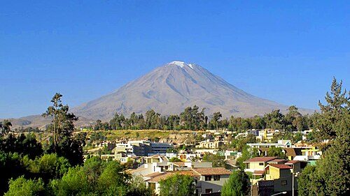 Misti Volcano: A Majestic Backdrop