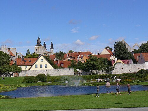 Charming streets of Visby