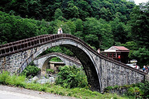 Double Bridge in Artvin Province.