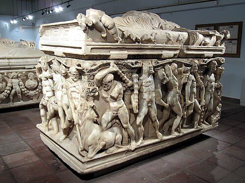Hercules Sarcophagus (c. 250–260) in the Konya Archaeological Museum